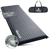 HIKENTURE Self Inflating Sleeping Pad, Extra Thick Camping Mattress with Carrying Bag, 10.9 R-Value Insulated Foam Sleeping M