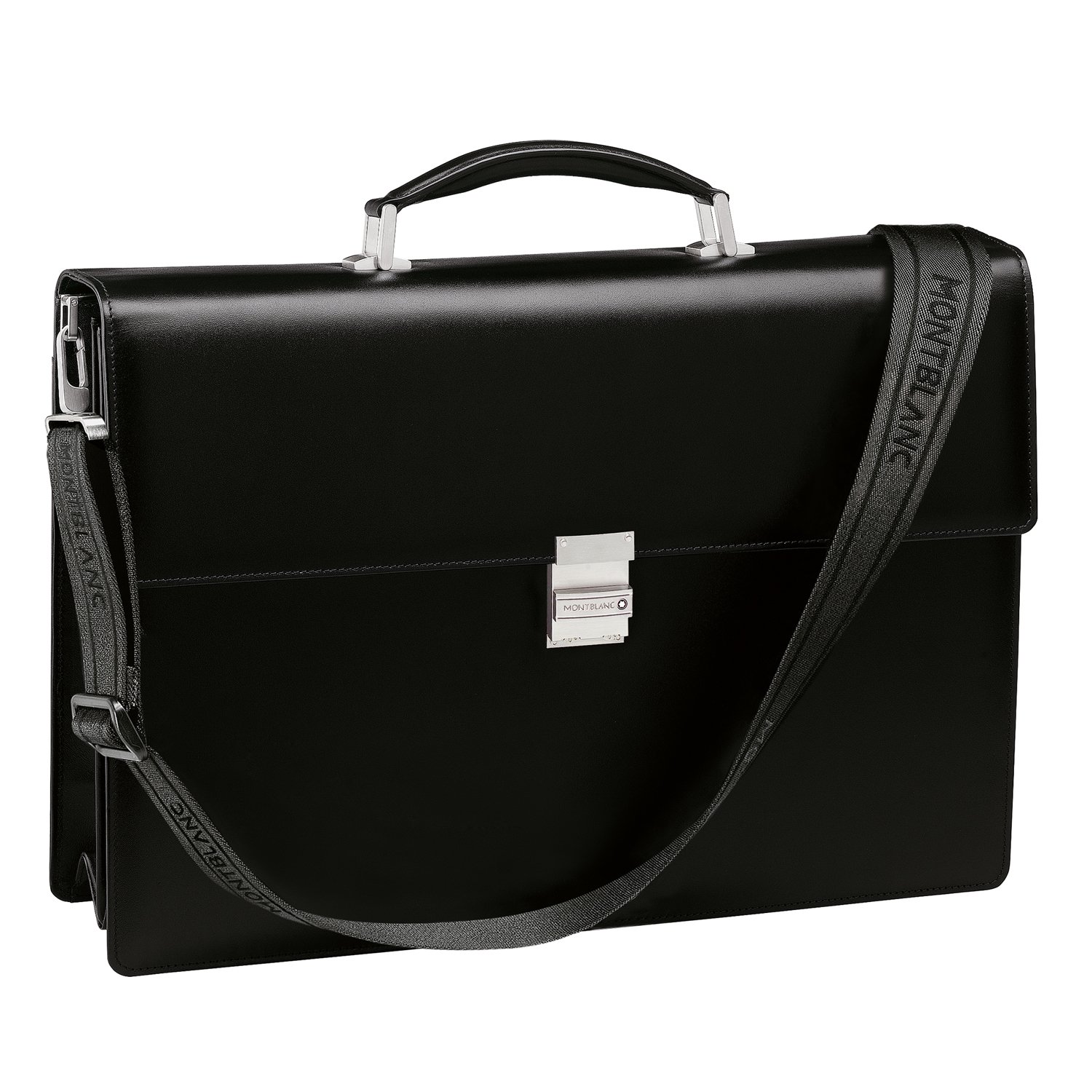 Montblanc Meisterstuck Double Gusset Briefcase in Black Buy Online in