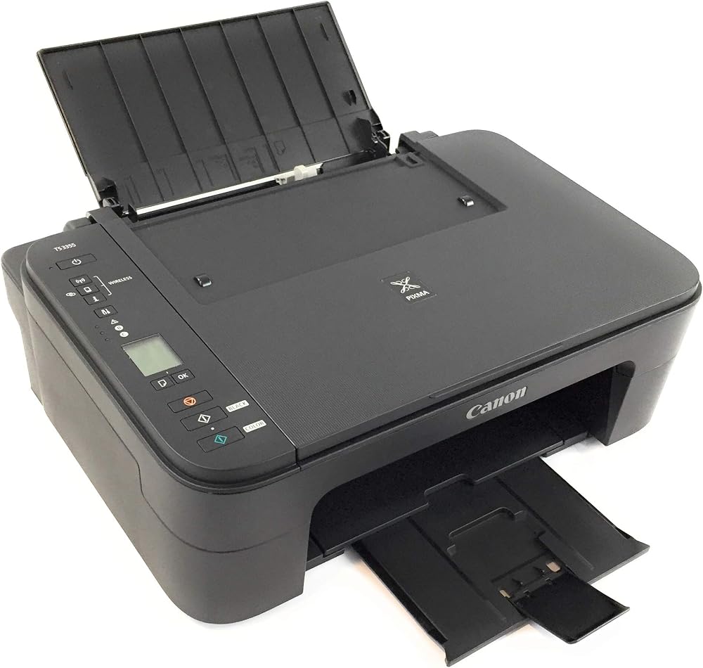 Canon Pixma TS3355 EUR2 Black Inkjet Printer Wireless All-in-One
