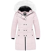 ZSHOW Girls' Long Winter Coat Parka Waterproof Warm Puffer Jacket