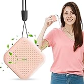 LIFTHONSO Portable Personal Air Purifier – Wearable Mini Air Purifier with 120 Hours Runtime | USB Rechargeable Filterless Ionic Device for Dust, Odor,Allergies,Smoke & Pollutants