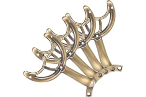 PATIKIL Ceiling Fan Blades Arms Replacement, 4 Pcs 52" Fan Blade Replacement Parts Mounting Bracket Kit for Replacing the Worn Fan Blades, Bronze