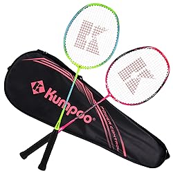 KUMPOO Professional Badminton Rackets Set of