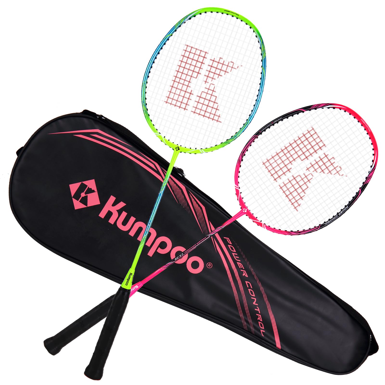 KUMPOO Professional Badminton Rackets Set of