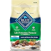 Blue Buffalo Life Protection Formula Adult Dry Dog Food, Helps Build and Maintain Strong Muscles, Made with Natural Ingredien