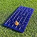 FORB Launch Pad Golf Practice Mat (2-in-1 Fairway/Rough) (24in x 12in) – Mini Golf Mat Combining Realistic Fairway & Semi-Rough Lies [Net World Sports]