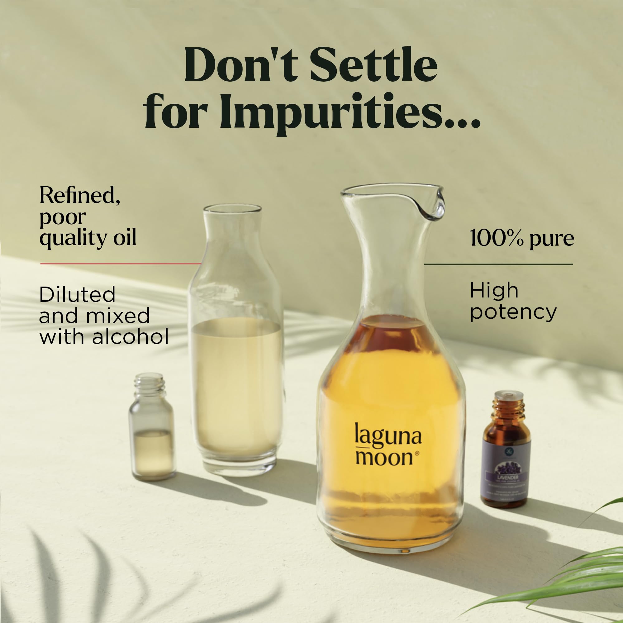 Lagunamoon Essential Oils Set, 10 Piece Aromatherapy Oil in Portable Bag - Diffusers, Humidifiers, Yoga, DIY Cleaning Products, Candle Making - Peppermint, Tea Tree, Lavender, Eucalyptus (10mL)