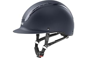 UVEX SPORTS uvex suxxeed Active Horse Riding Helmet for Women & Men, Navy, XXS-S - Adjustable & Excellent Ventilated Helmet