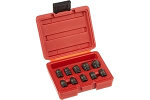 Sunex 1820 1/4-Inch Drive Magnetic Impact Socket Set SAE, 10-Piece