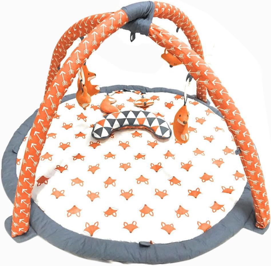 BacatiBaby Activity Gyms & Playmats (Playful Fox Orange/Grey)