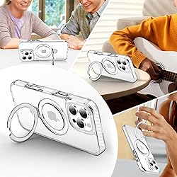 UMIONE for iPhone 16 Pro Max Clear Magnetic case