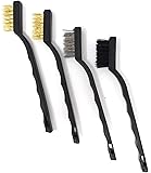 Afunta Lot De 15 Brosses Métalliques Avec Poignée Incurvée En