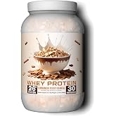 Ekkovision Whey Protein Powder, Cinnamon Toast Cereal, 30 Servings | 25 G Whey Protein per Scoop, Low Lactose, High Protein for Active Men &amp; Women, Perfect for Shakes, Smoothies &amp; Recipes