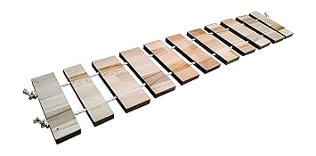 Chrischiii84 Hängebrücke für Katzen, 15cm breit, Buche massiv, 60cm - 140cm