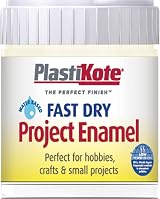 PlastiKote B47W Enamel Paint 59ml Creme De La Creme Fast Dry view 2