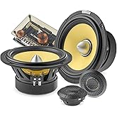 Focal ES 165 KX2E - K2 EVO 6.5" 2-Way Component Speaker Kit with FRAK Tweeters - Pair