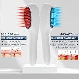 iKeener Red Blue Light Therapy Hair Growth Comb Portable Hair Loss Prevent view 3