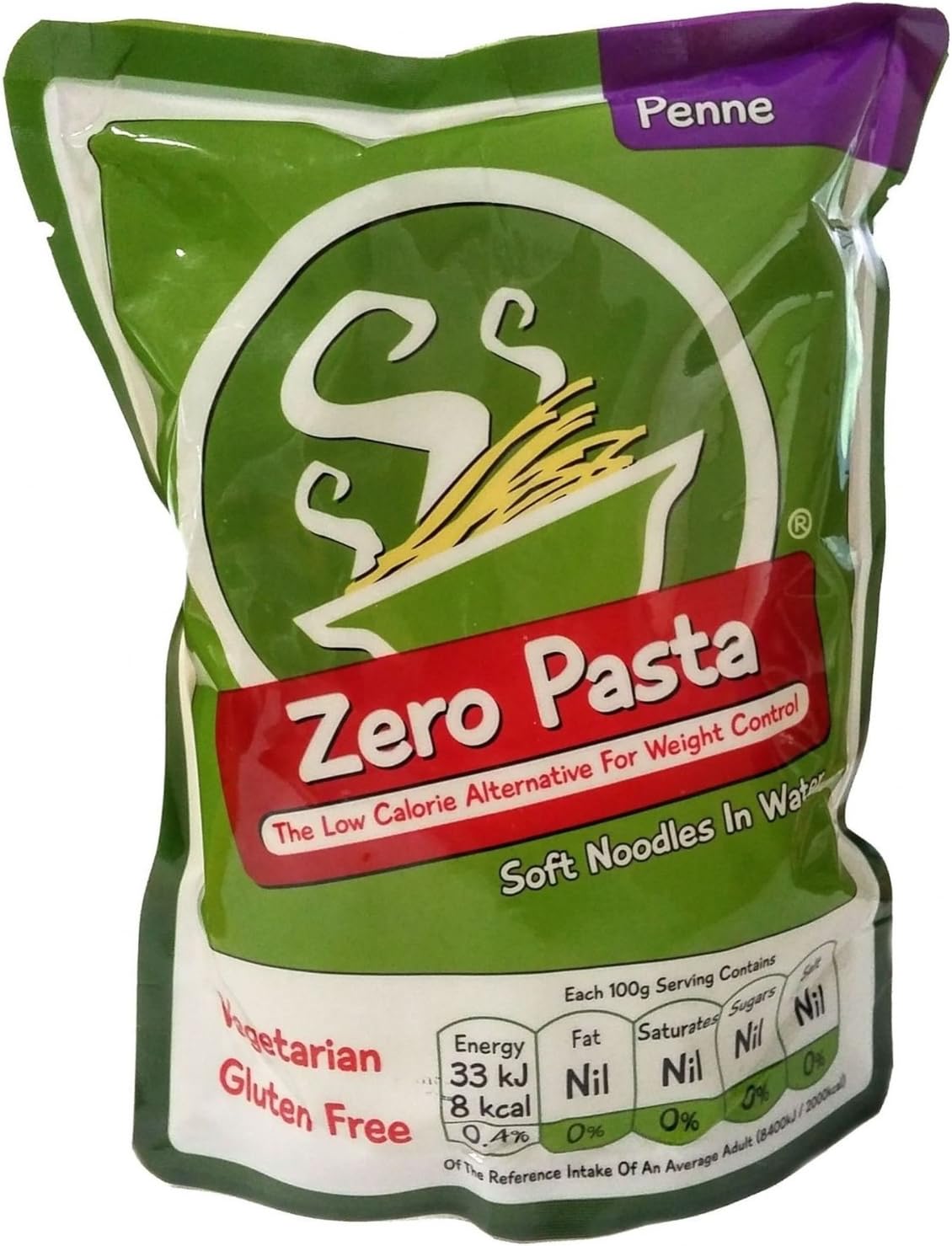Zero Pasta - Penne (Konjac Pasta from Zero Noodles) 200g (Pack of 5)