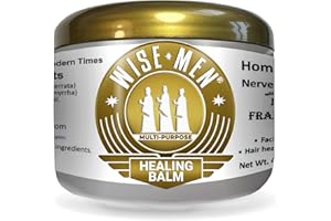 Wise Men Healing Balm with Myrrh and Frankincense Essential Oils for Soothing Nerve Relief Massage