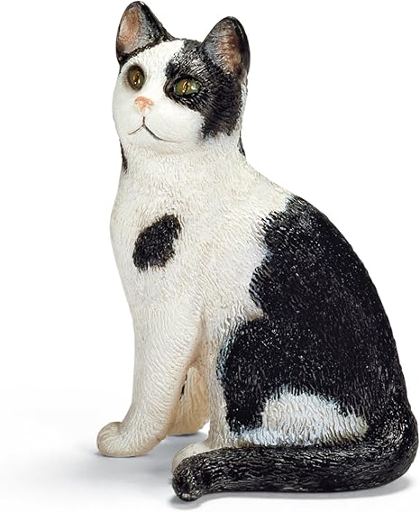 Schleich Bauernhof Katze Sitzend Amazon De Spielzeug