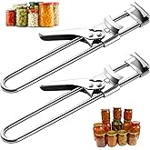 2 Packs Handheld Master Opener for Jars Stainless Steel Adjustable Jar & Bottle Opener Gripper for Seniors with Arthritis, Ad