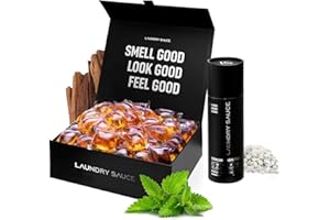 Laundry Sauce - Luxury Scented Laundry Detergent Pods & Scent Booster Bundle (Australian Sandalwood), Premium Laundry Washing Pods with High-End, Sophisticated Fragrances, Dye Free & HE Compatible