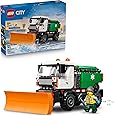 LEGO City Snowplow Truck Building Toy for Kids - Pretend Play Vehicle for Boys & Girls, Ages 5+ - Toy Truck W/Movable Plow & 