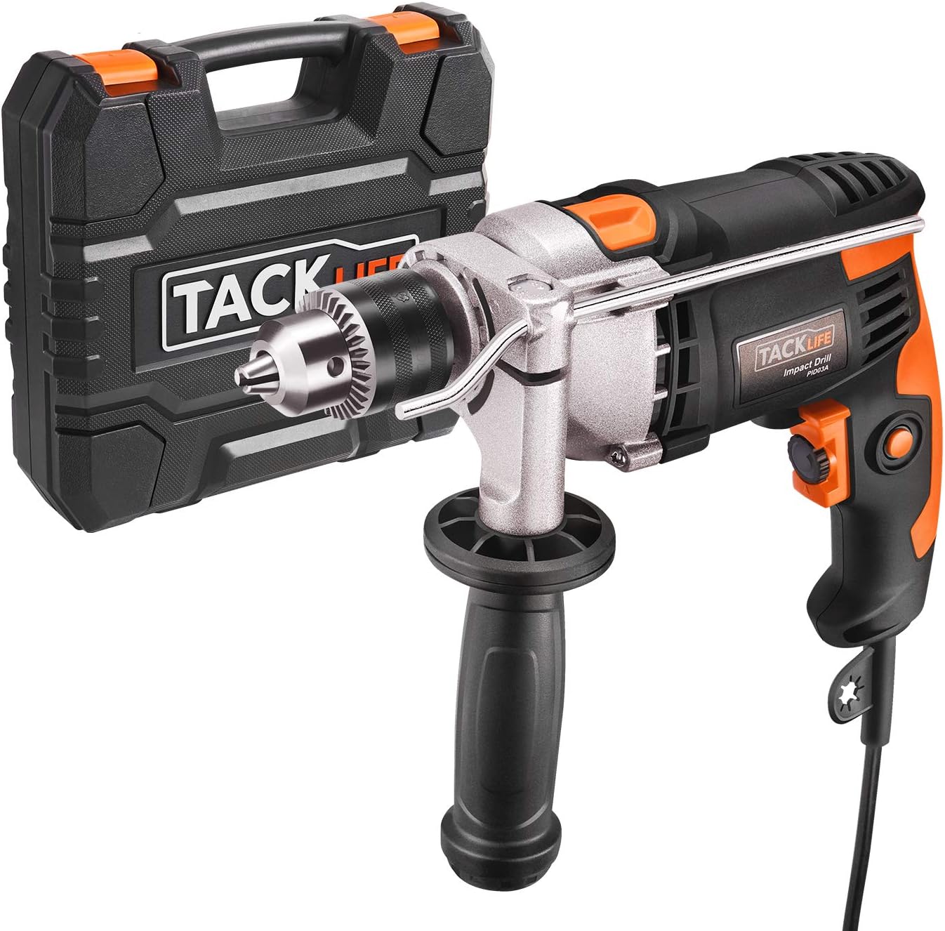 Super Saturday Hammer Drill TACKLIFE 850W 3000 RPM Impact Drill With 15
