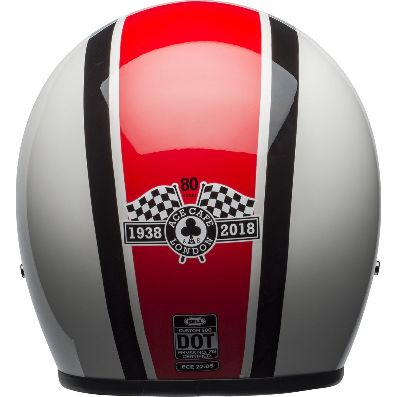 bell custom 500 le ace cafe stadium open face helmet DLX SPECIAL EDITION S, WHITE/RED/BLACK Automotive Bell Custom 500 Carbon Ace