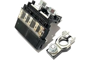 EDS 24380-79915 Battery Fuselink & 24340-7F000 Positive Battery Terminal | Fits Nissan 350Z 370Z Armada Titan Sentra Versa Xterra & Infiniti EX35 EX37 G35 G37 QX56 | 5 Pole Fuse Block