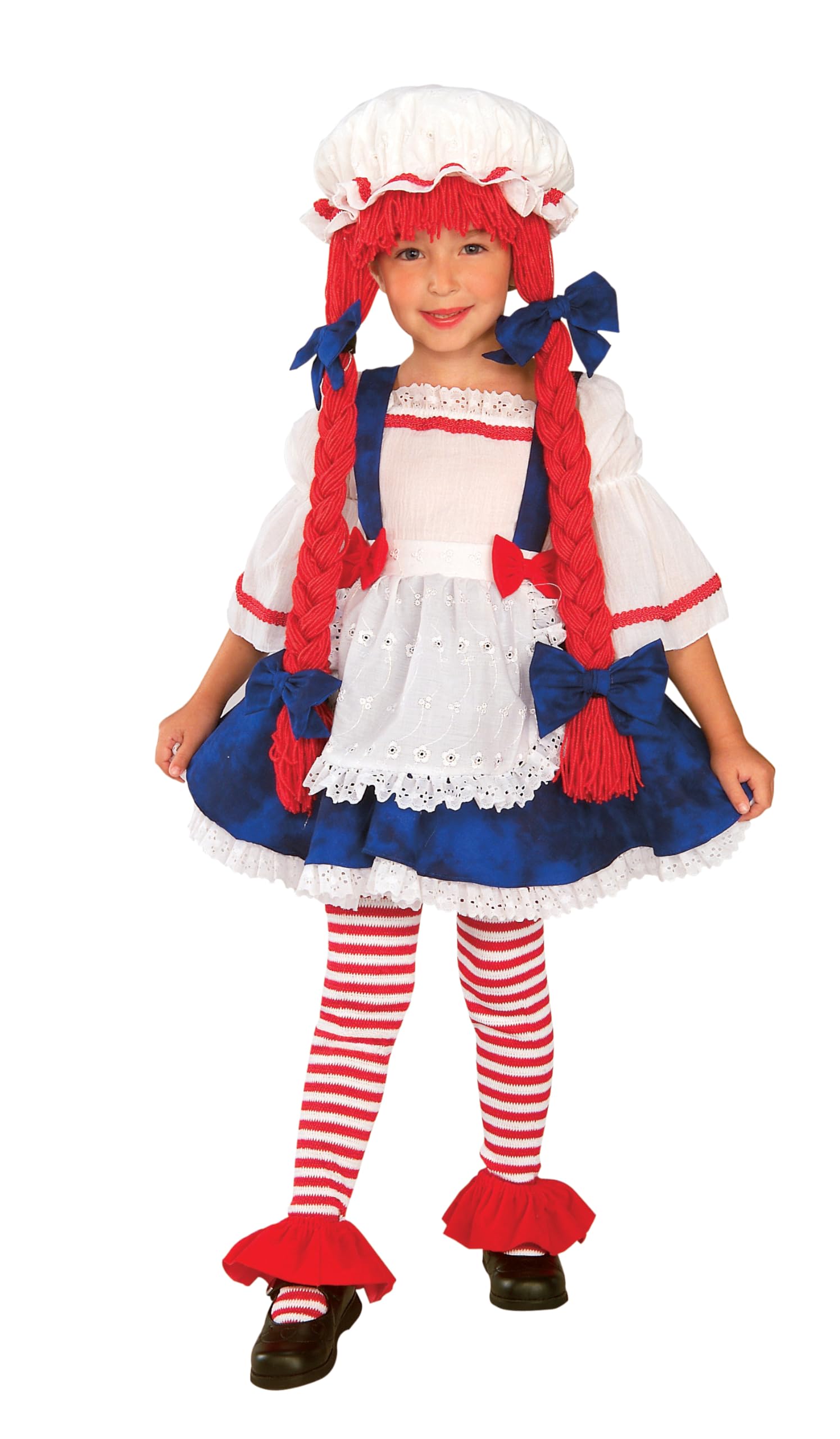 Photo 1 of Rubies Rag Doll Girl Costume for Kids, Girl's Small
