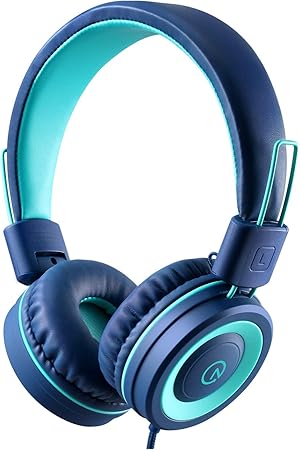 Kids Headphones-Foldable, Stereo Tangle-Free