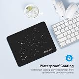 TECKNET Gaming Mouse Pad 270x210x3 mm Non-Slip Waterproof Stitched Edges view 5