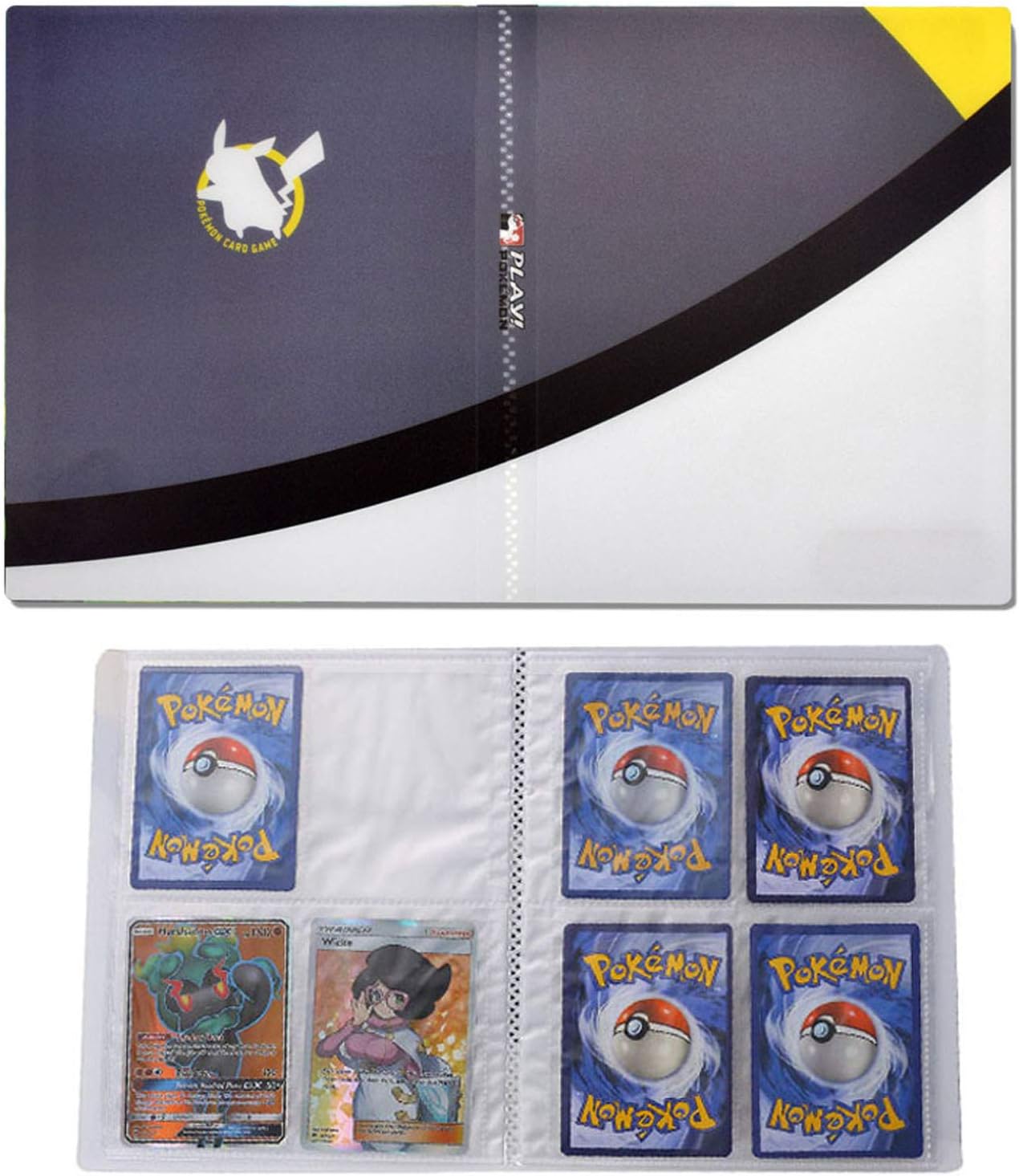 OMZGXGOD Pokemon cards holder,Trading Card Album Pokemon Cards Holder