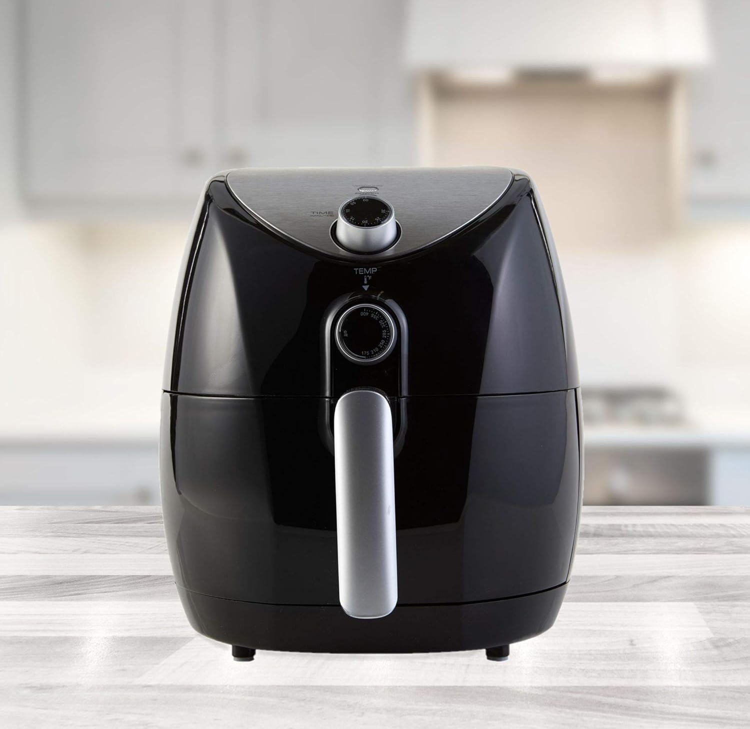 Continental Electric PS-DF329 Air Fryer, 3.2 Liter, Black
