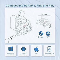 Hidizs SD2 DAC Dongle AMP, Type C Adapter to 3.5mm