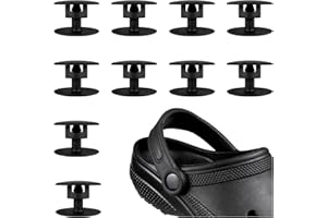 10 Sets Replacement Rivets for Beach Shoe Replacement Button Replacement Parts Compatible for Clog Beach Shoe Strap Repair