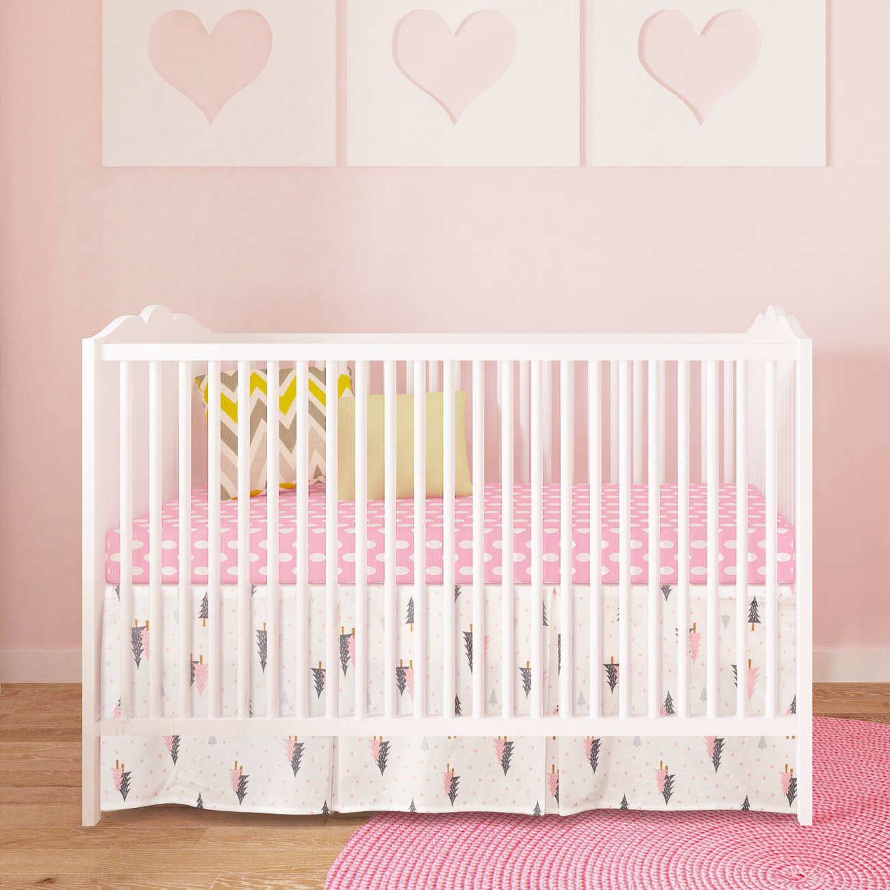 crib mattress skirt