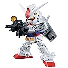 Bandai Hobby Sdgcsrx-78-2 Gundam & Cross Silhouette Frame Mobile Suit, White