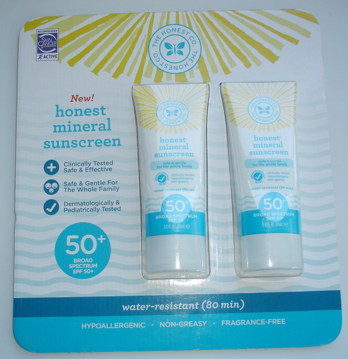 honest company sunscreen spray