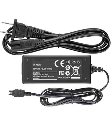 ■【AC充電器・DCケーブル付】SONY　DSR-TRV30 DVカメラ Amazon.com : AC Power Adapter Charger for Sony Cyber-Shot