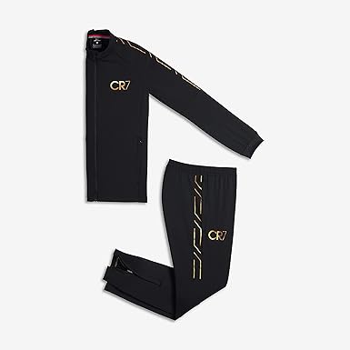 cr7 gold tracksuit
