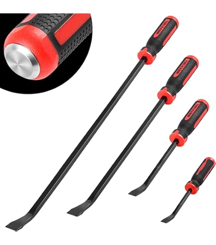 5-Piece Pry Bar & Heel Bar Set - Drop Forged Tools For Automotive & Alignment Work - View #7