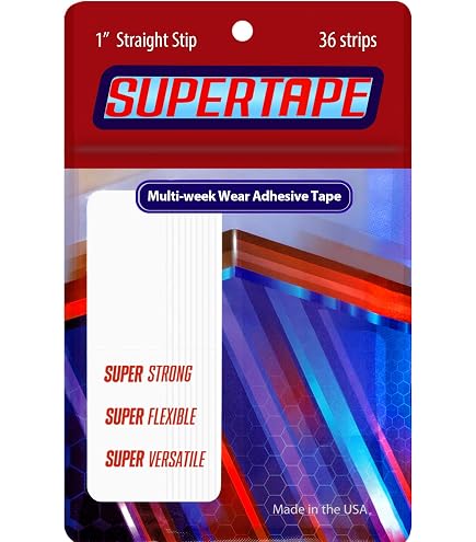 A&A Hair Beauty Supertape – 3/4 Zoll X 3 Yard (2,74 M) Lace Wig Tape, Wasserfest – Für Perückenhalterung