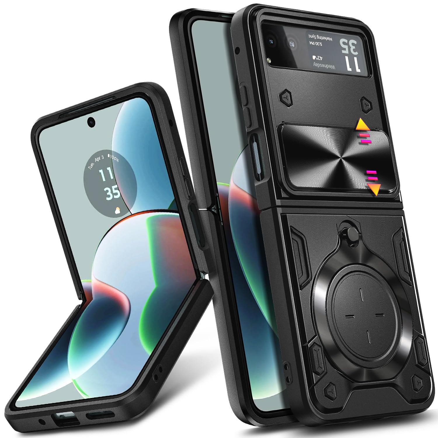 WDHD Compatible with Motorola Razr 2023 Case [Not