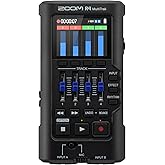 Zoom R4 Multi-Track Recorder for Musicians with 2 XLR/TRS Combo Inputs, 32-Bit Float, Stereo Bouncing Built-In Microphone, Effects, Rhythms, Battery Powered, USB Audio Interface