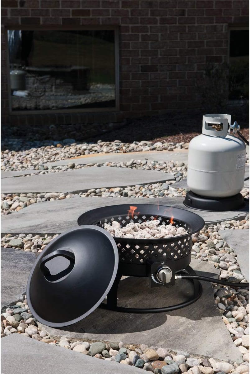 cypress outland firebowl on Bond 68183 Solara Steel Gas Firebowl Home Kitchen Amazon Com