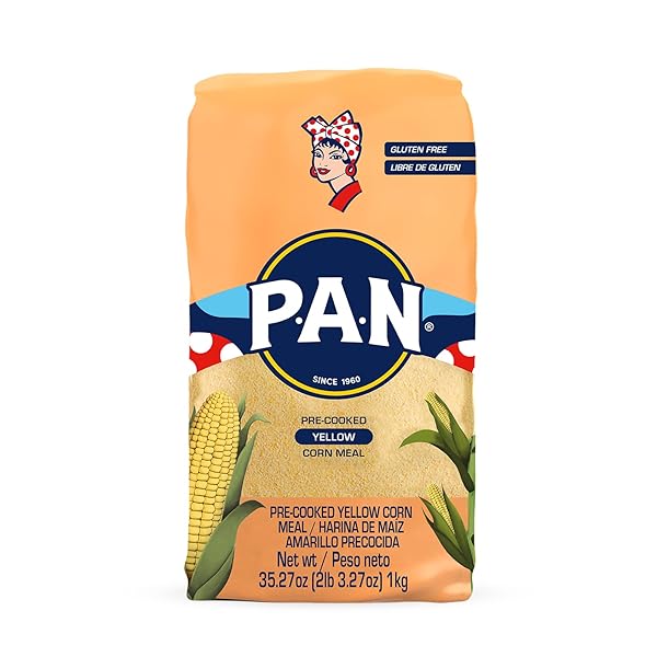 P.A.N. YELLOW CORN MEAL – PRE-COOKED GLUTEN FREE...