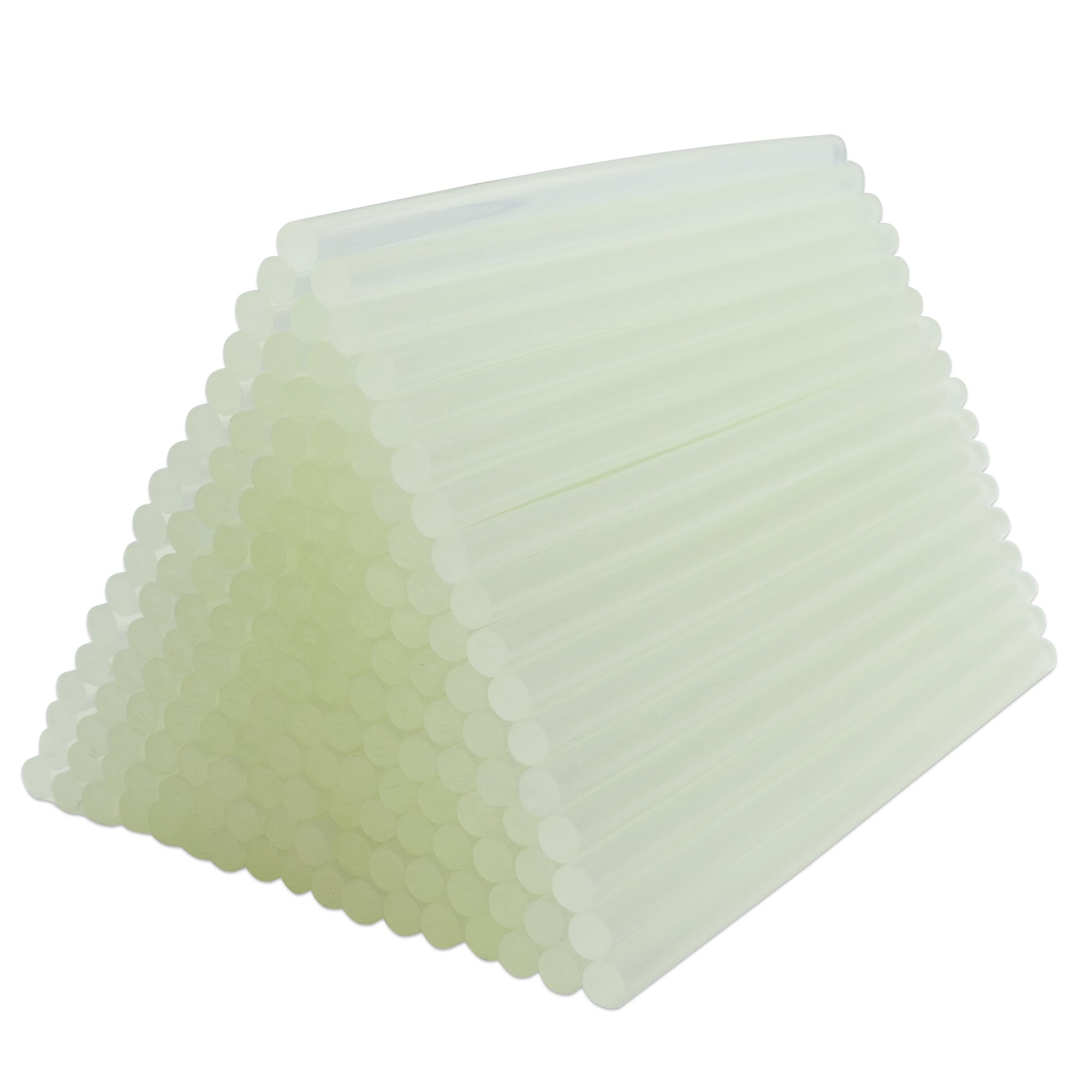 Raintwo 120pcs Glue Sticks 7 mm x 150 mm Transparent Hot Melt Gun Sticks for Hot Melt Glue Gun