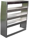Schneck Fahrzeugregal 1400x450x1300 Mm – Alu-Regal Für Transporter, Mit Lochung, Flexibel Verstellbar